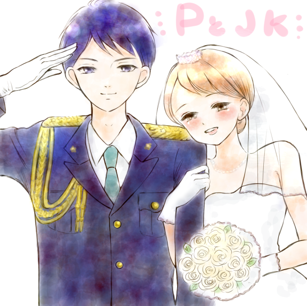 pとjkファンアート