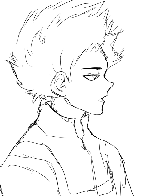 Hitoshi shinsou sketch