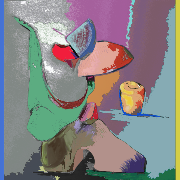 surrealist bread - ibisPaint