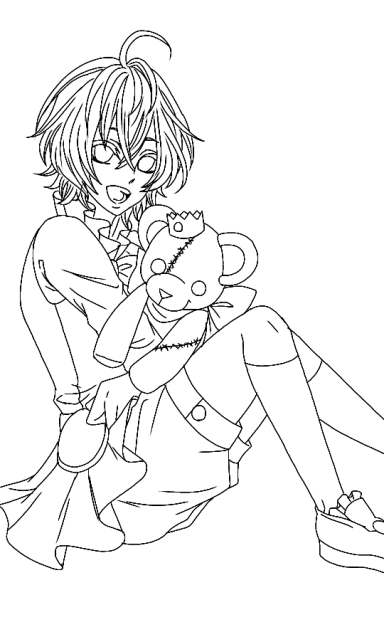 【線画】夢100ヒナタ王子