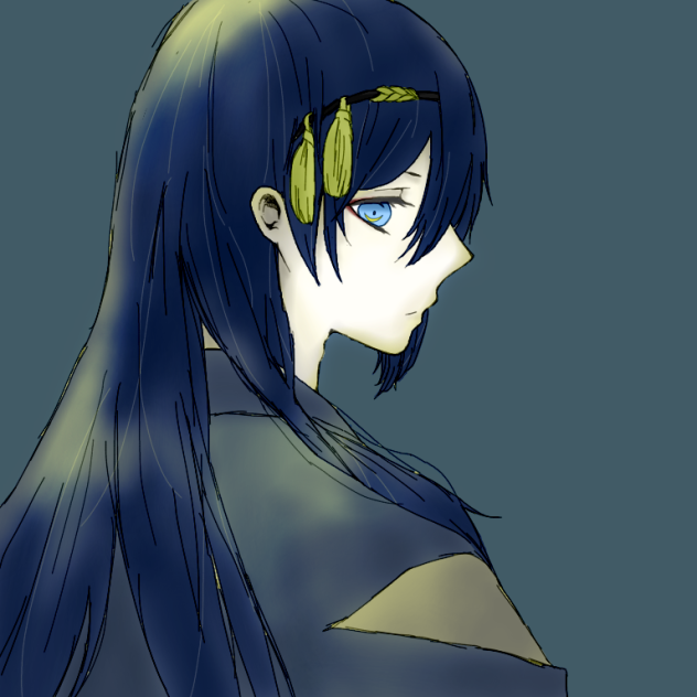 長髪 三日月宗近 Ibispaint