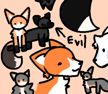 foxes - ibisPaint