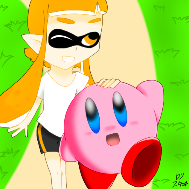 カービィとインクリング