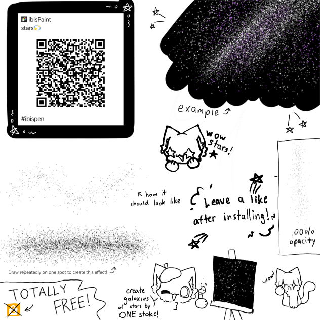 star brush! ibisPaint