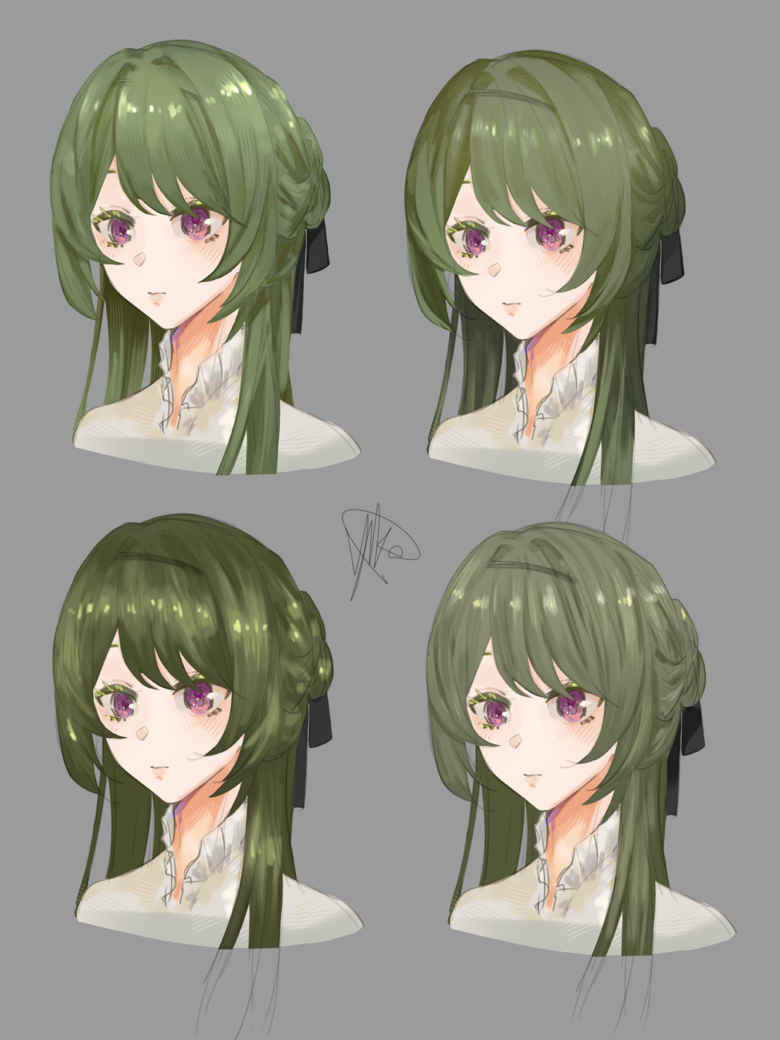 Hair practice - ibisPaint