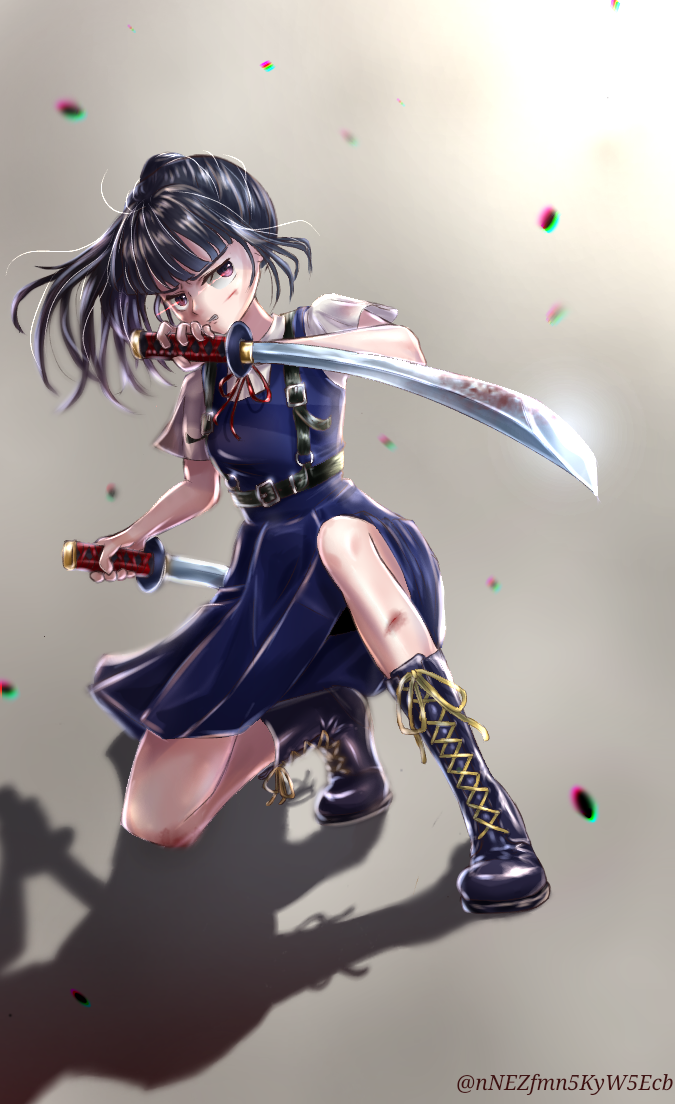戦闘女子高生 - ibisPaint
