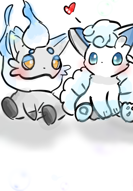 ゾロアとロコン