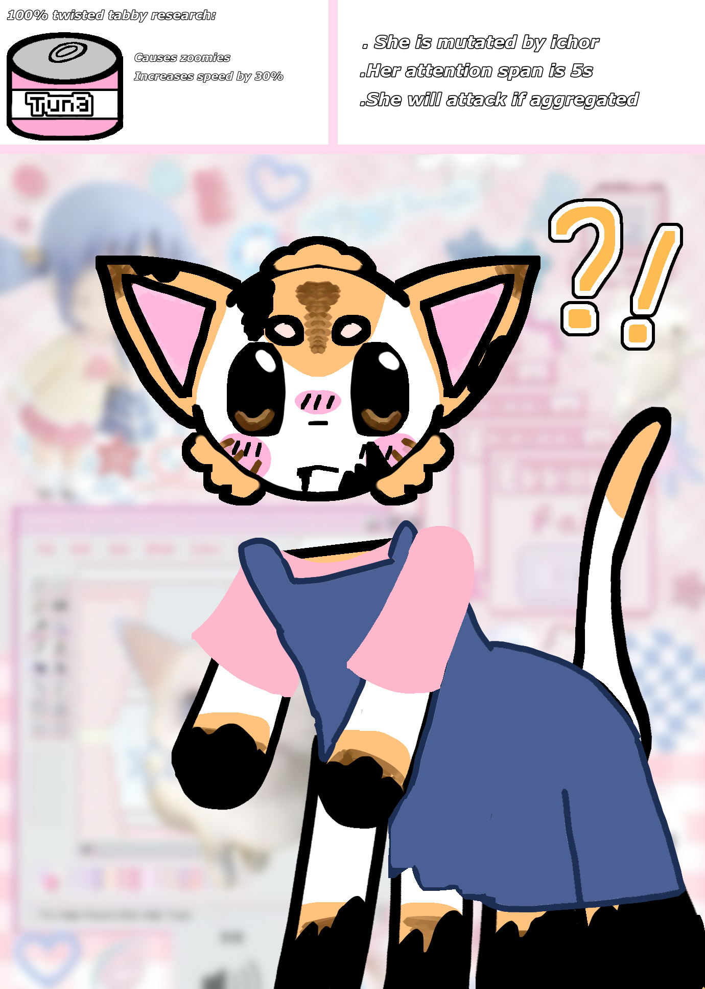 Twisted tabby 😰 - ibisPaint