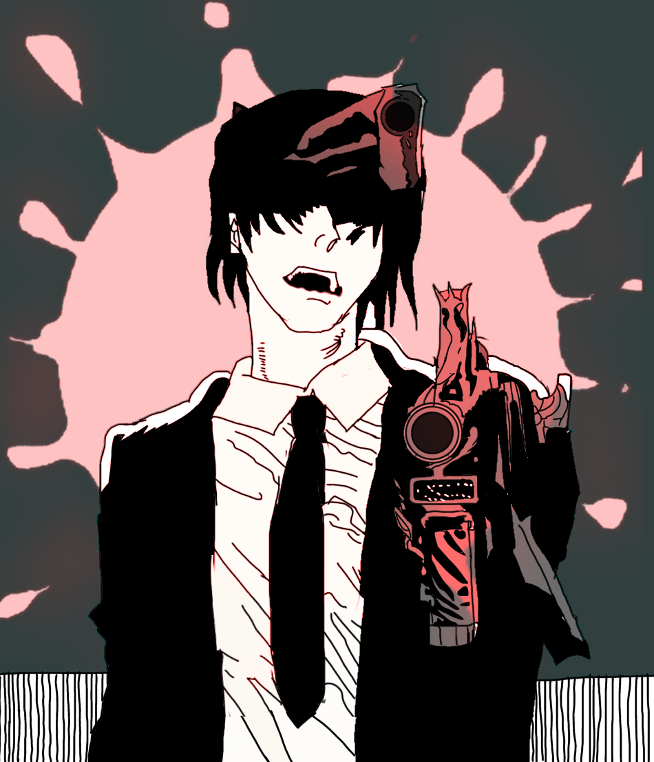 銃の魔人、、、、、、、、 - ibisPaint