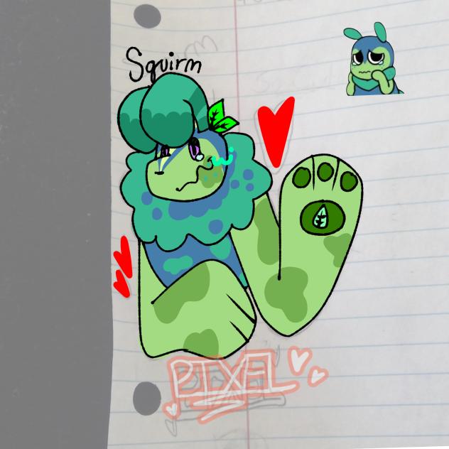 Squirm sketch that I did X3