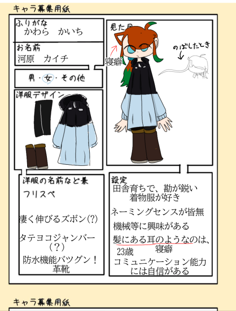ネーミングセンス皆無