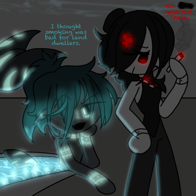 Eiso and her pool friend