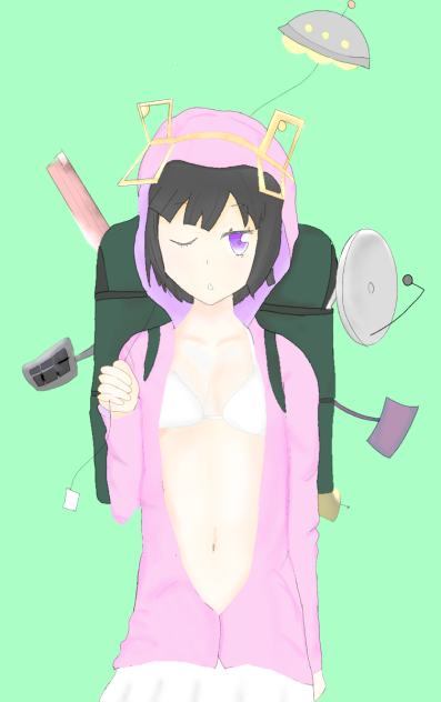 パーカービキニ 烏丸府蘭