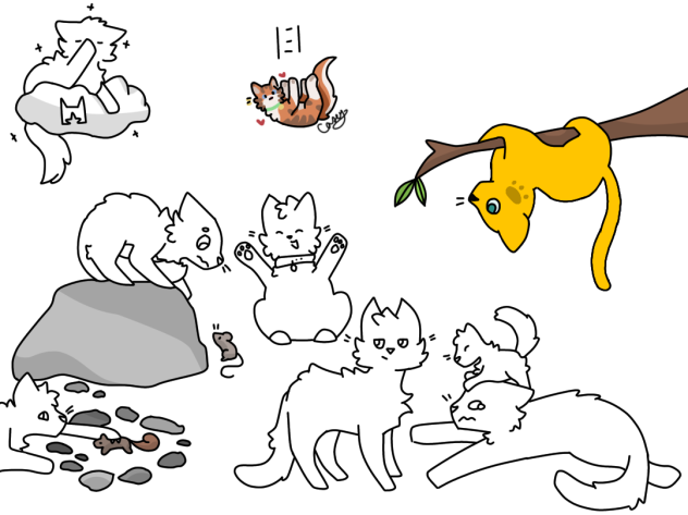 warrior cat collab!