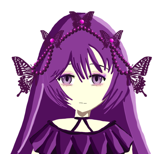 anime girl 💜😈🟪