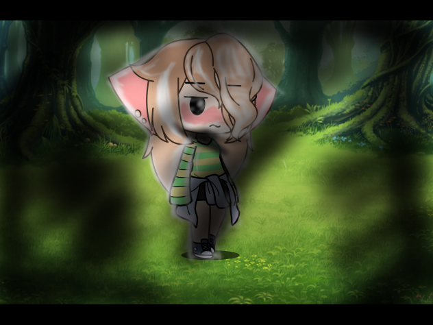 In a forest XD