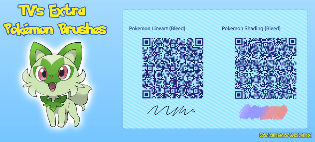 TV's Extra Pokemon Brushes