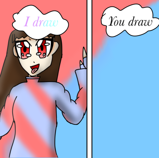 Collab I draw, You draw