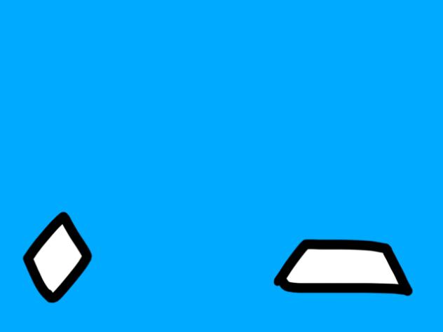 RHOMBUS VS TRAPEZOID