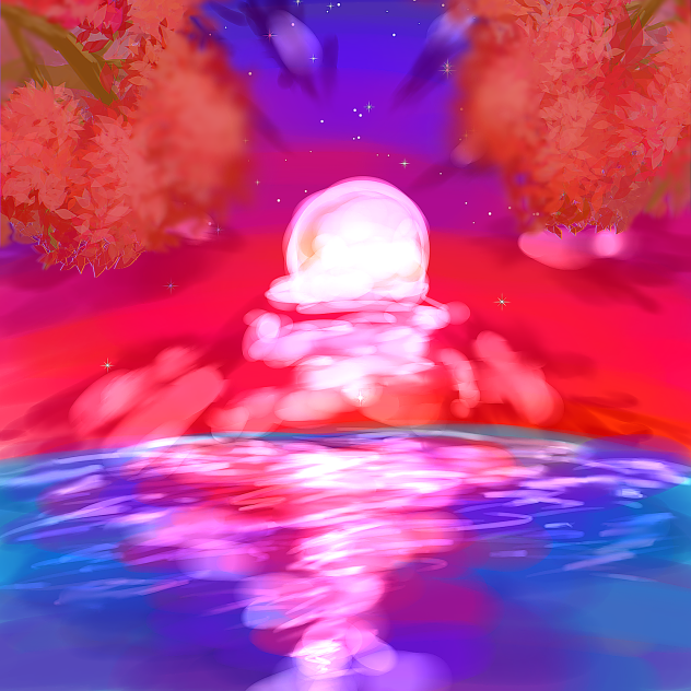秋の夜明け2