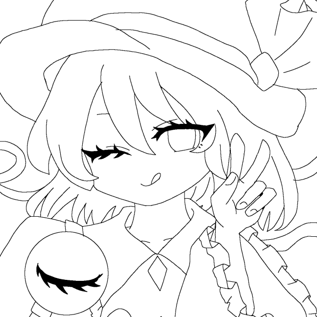 こいし線画