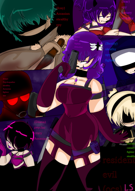 Resident Evil but with ocs