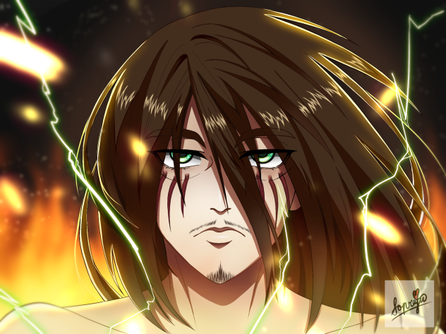 Eren Yeager final season fanart