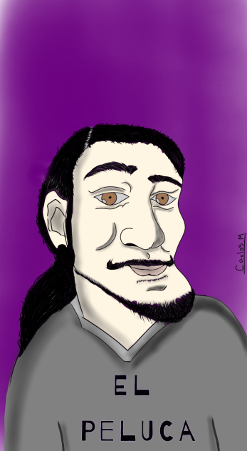 rehaciendo una caricatura en digital