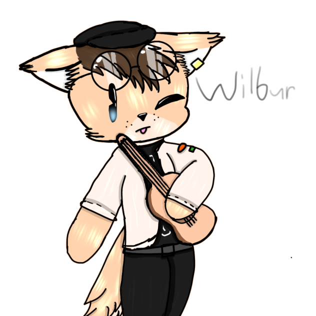 Wilbur Soot as a furry (read desc)