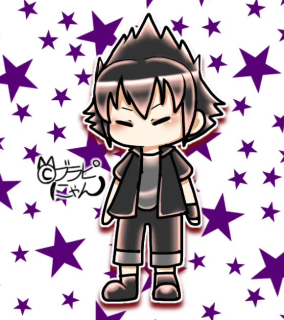 【FF15】ちびノクティス【ブラピにゃん】