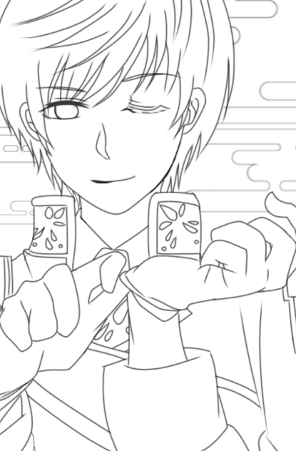 リクエスト 一期一振 線画