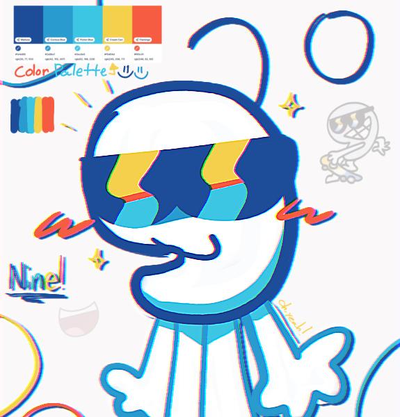 Nine’s new color palette