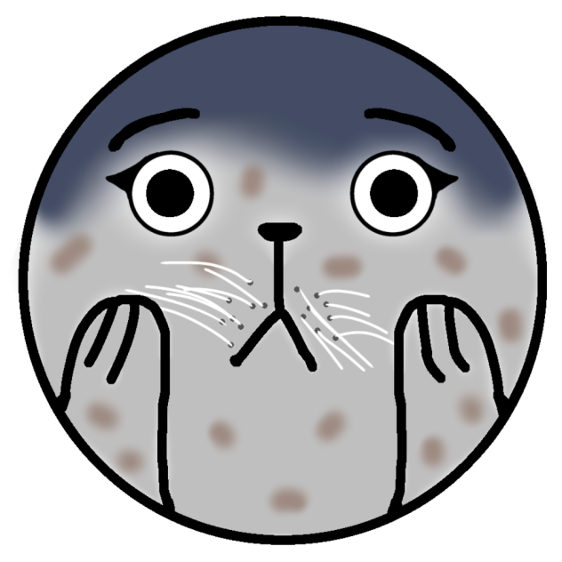cute omg seal emoji