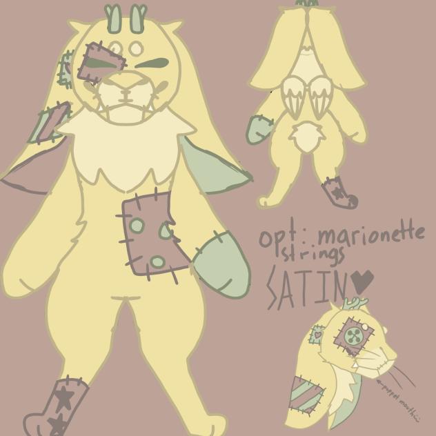 Satin reference sheet X3