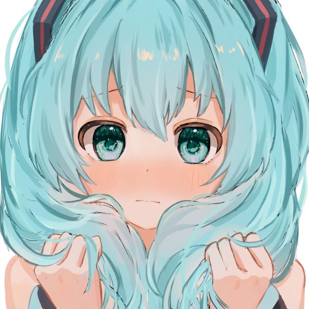 髪で顔を隠すあれ