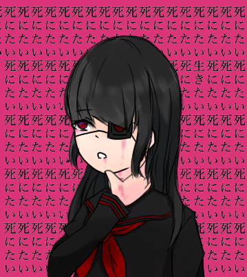 病んでる女の子 Ibispaint