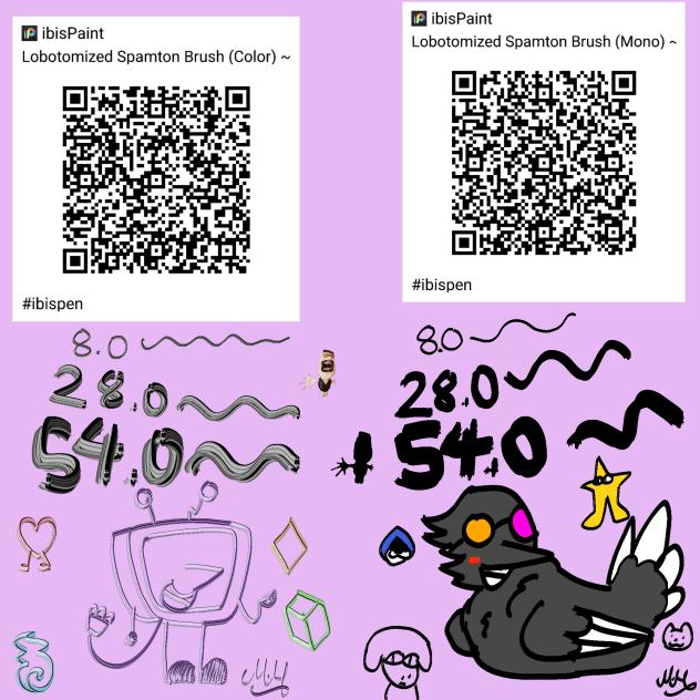 Lobotomized Spamton Brush I mad bc lol