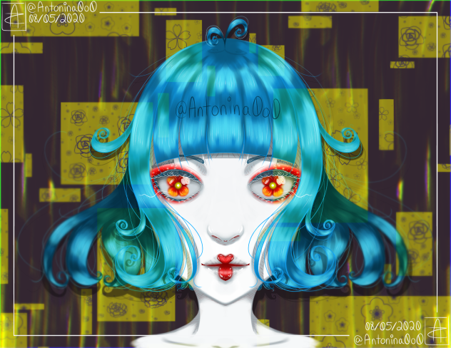 Flower Eyes 🌺 - ibisPaint
