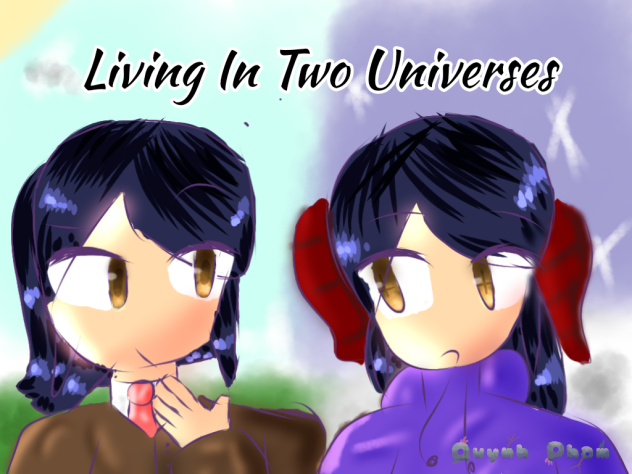 Living In Two Universes Banner