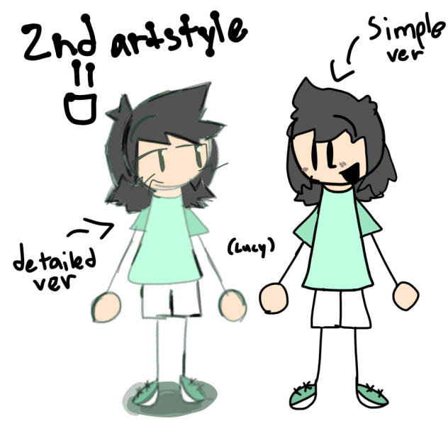 Just drawing my a new artstyle