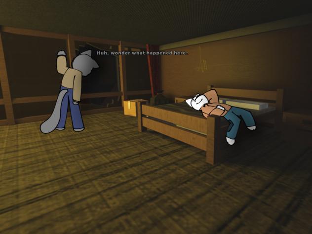 Stuck with each other through 1100 rooms