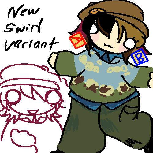 My art persona in a recent outfit