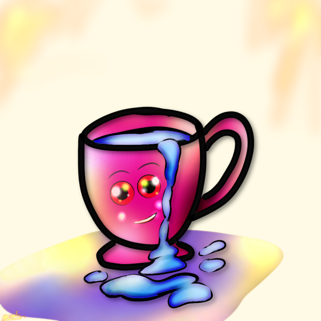 cup and water