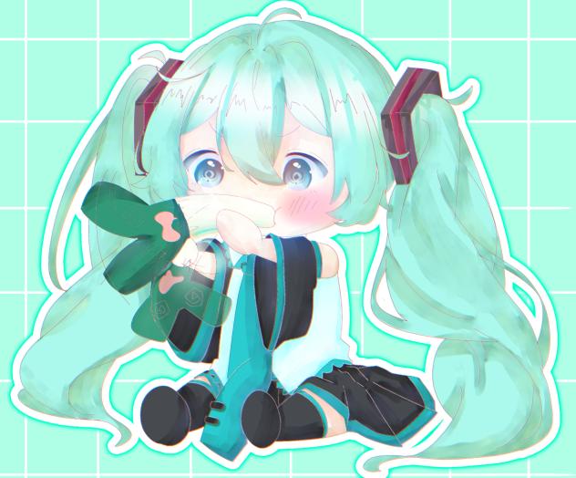 厚塗りミク
