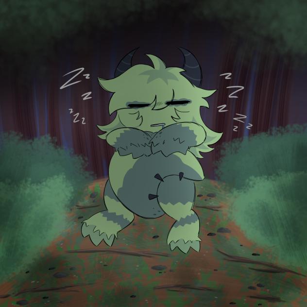 Dozing creatur