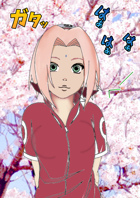 Сакура Харуно - ibisPaint