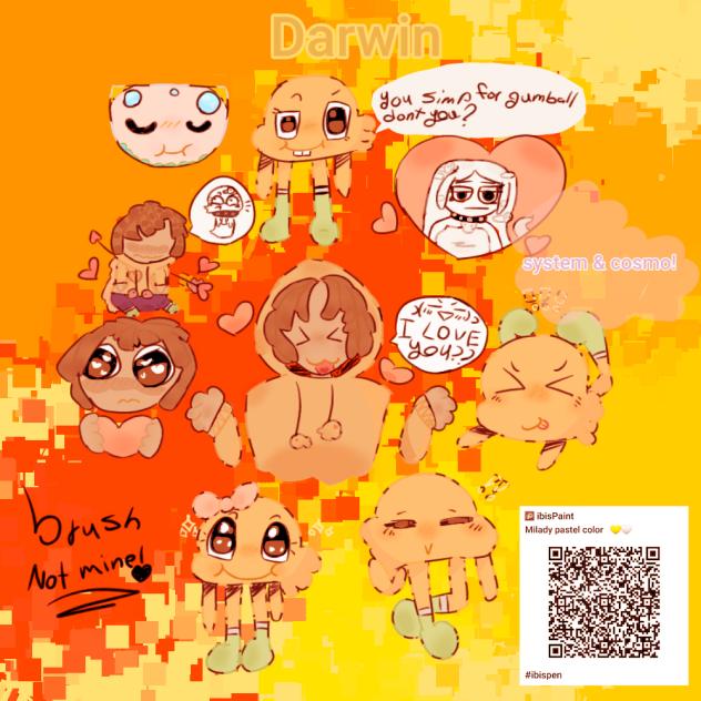 DARWIN AND THE BRUSH I USE!!!