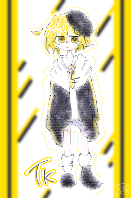 つき！描いたよ！