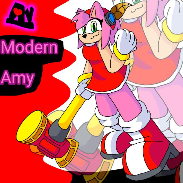 Modern Amy Rose
