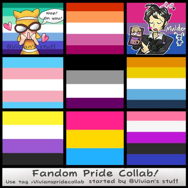 FANDOM PRIDE COLLAB CUZ IM BORED AAA